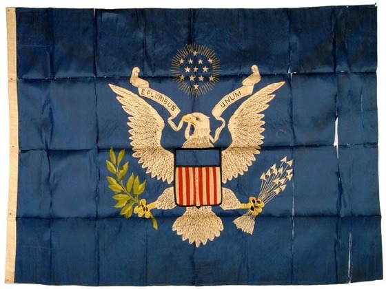 Presidential Flag Theodore Roosevelt, 1902 