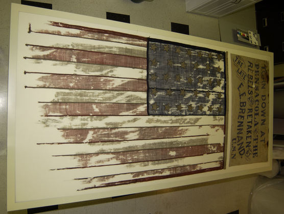 First Captured U.S. 33 Star Flag, Pensacola, Fla.