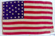 U.S. 33 Star Garrison Flag. 
