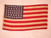 U.S. flag, 46 Stars, 8-7-8-8-7-8.