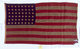 48 Star U.S. Flag, WWII, Lt. John McGeorge Dalnez.