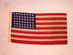 U.S. 48 Star Flag,  8-8-8-8-8-8 Star Pattern. 