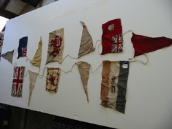 12 flags on a string
