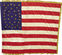 U.S. 35 Star US Infantry National Color. 