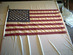 U.S. flag, 50 stars, 1960s. 