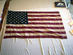 U.S. flag, 50 stars.