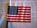 49 Star U.S. Flag, WWII - Fort McHenry 1959