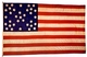 U.S. 34 Star Flag, 1861 - 1863 