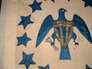 Eagle hoist wing & stars detail