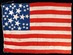 U.S. 33 Star Grand Luminary Flag.