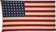 U.S. 48 Star Flag - FDR signature.