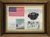 United States 50 star Flag - Apollo VII CM